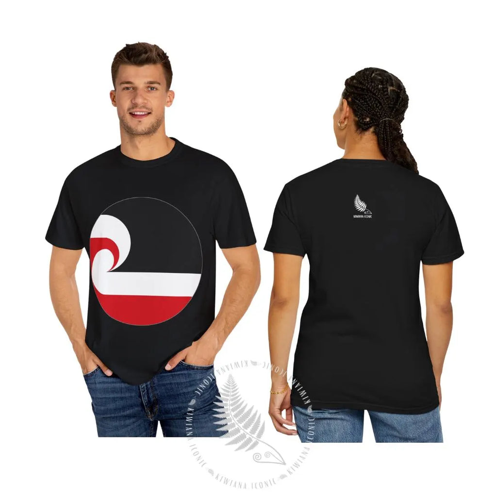 Maori Koru Wave T-shirt | New Zealand Maori Heritage Tee