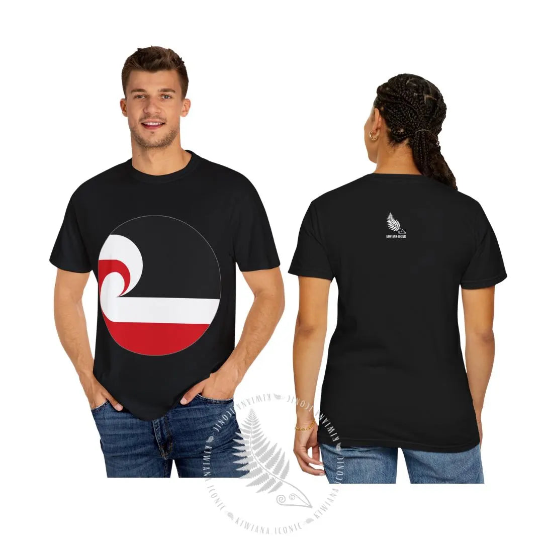 Maori Koru Wave T-shirt | New Zealand Maori Heritage Tee