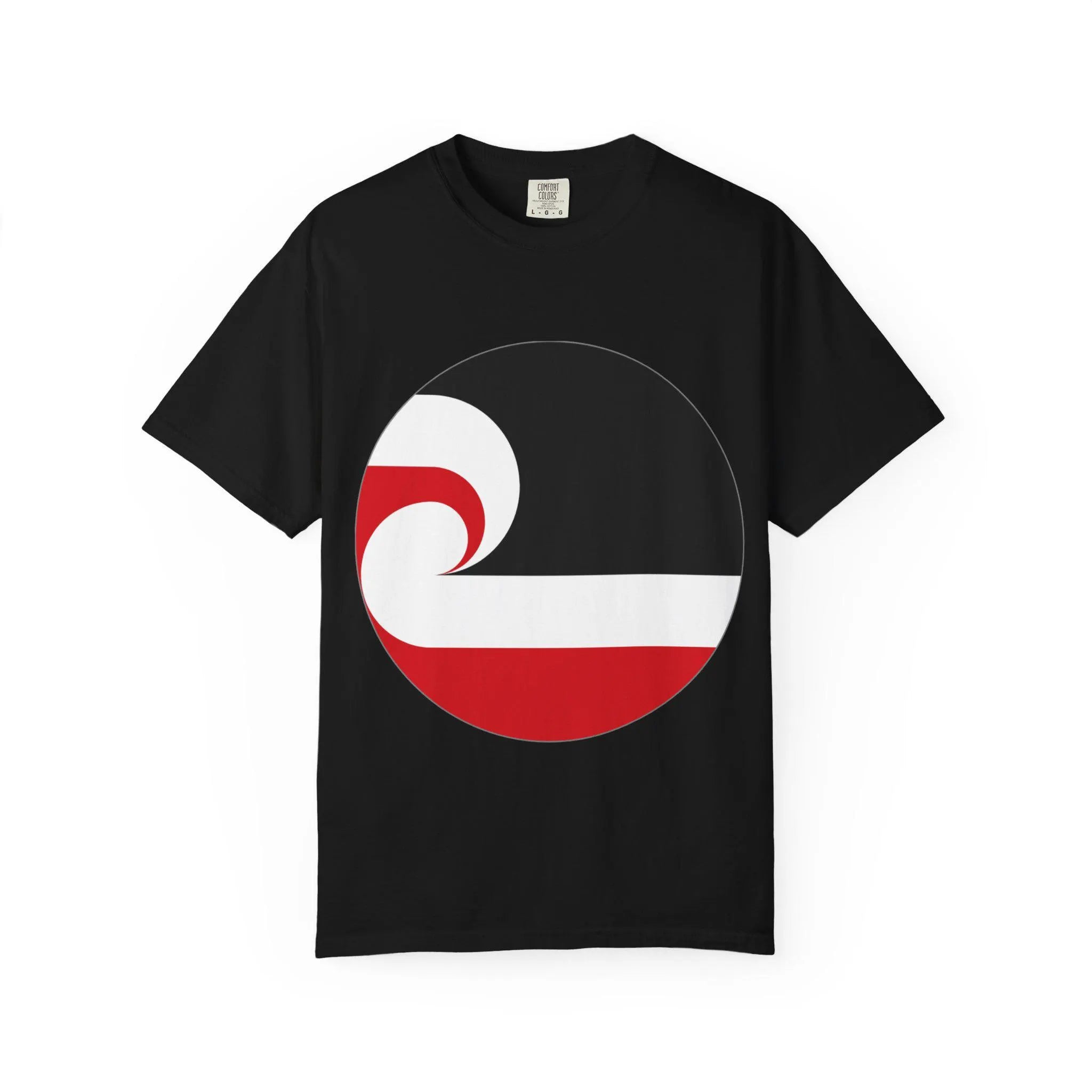 Maori Koru Wave T-shirt | New Zealand Maori Heritage Tee