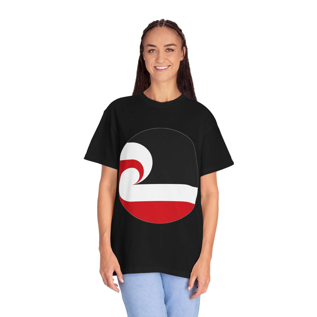 Maori Koru Wave T-shirt | New Zealand Maori Heritage Tee