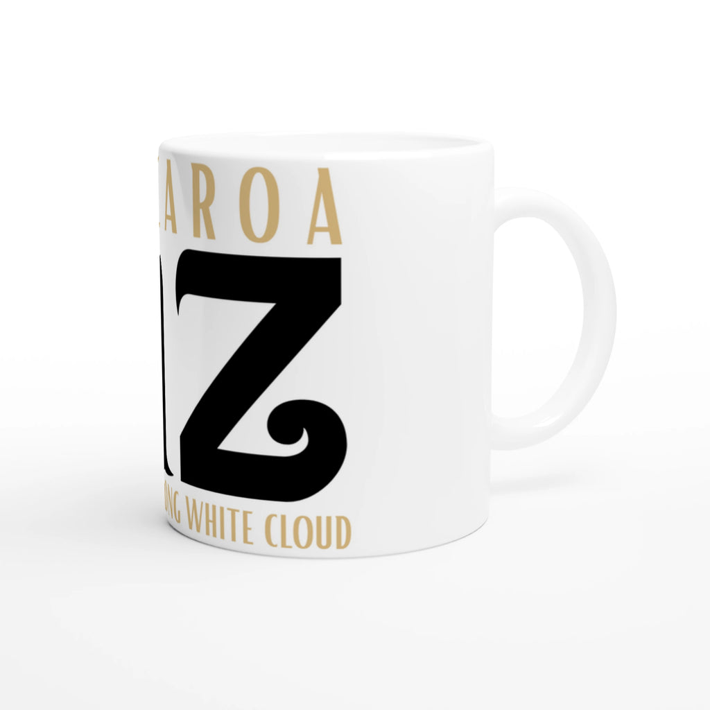 Aotearoa New Zealand White 11oz Ceramic Mug