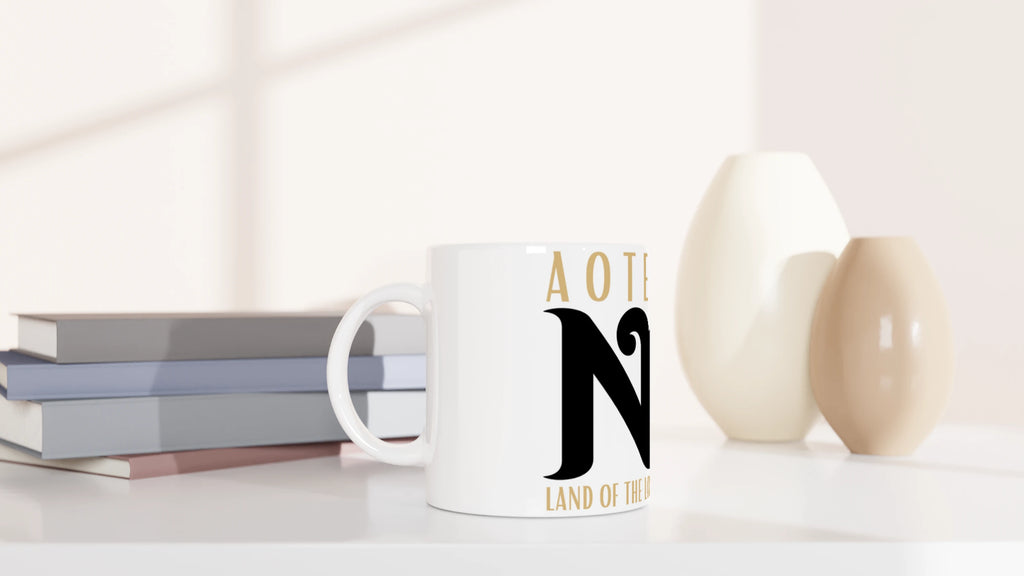 Aotearoa New Zealand White 11oz Ceramic Mug