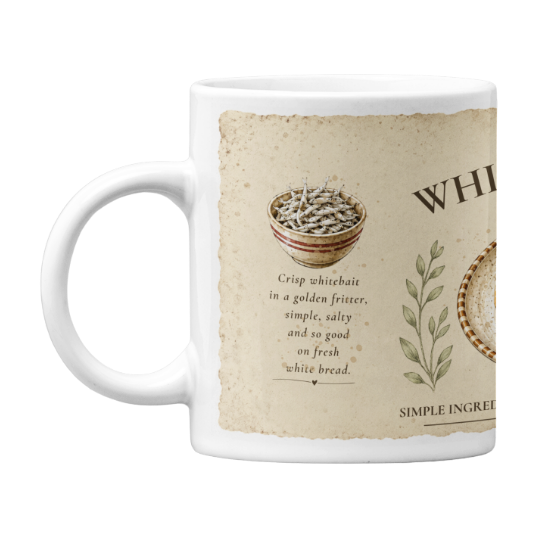"Whitebait Fritter" Mug